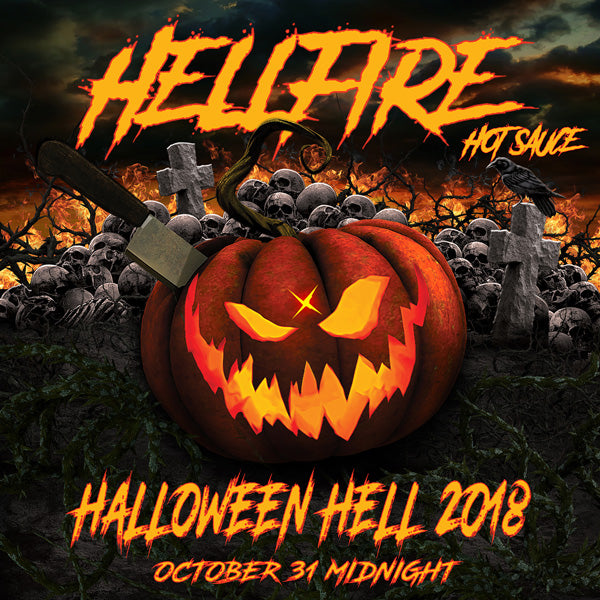 Hellfire Hot Sauce Halloween sale