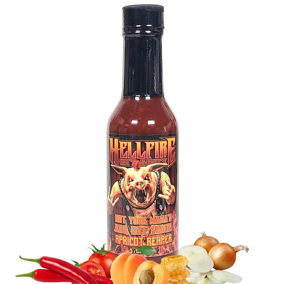 Not Your Mama's BBQ Hot Sauce 2 Pack 5oz bottles – Hellfire Hot Sauce