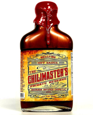 Chilimaster's Private Reserve Resin Sealed Bottle - Chilimaster's Private Reserve Resin Sealed Bottle - Hellfire Hot Sauce