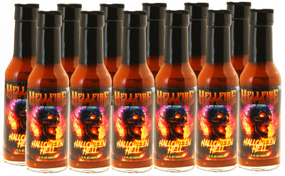 Hellfire Halloween Hell Limited Edition 2023 Hot Sauce 12 Pack - Hellfire Halloween Hell Limited Edition 2023 Hot Sauce 12 Pack - Hellfire Hot Sauce