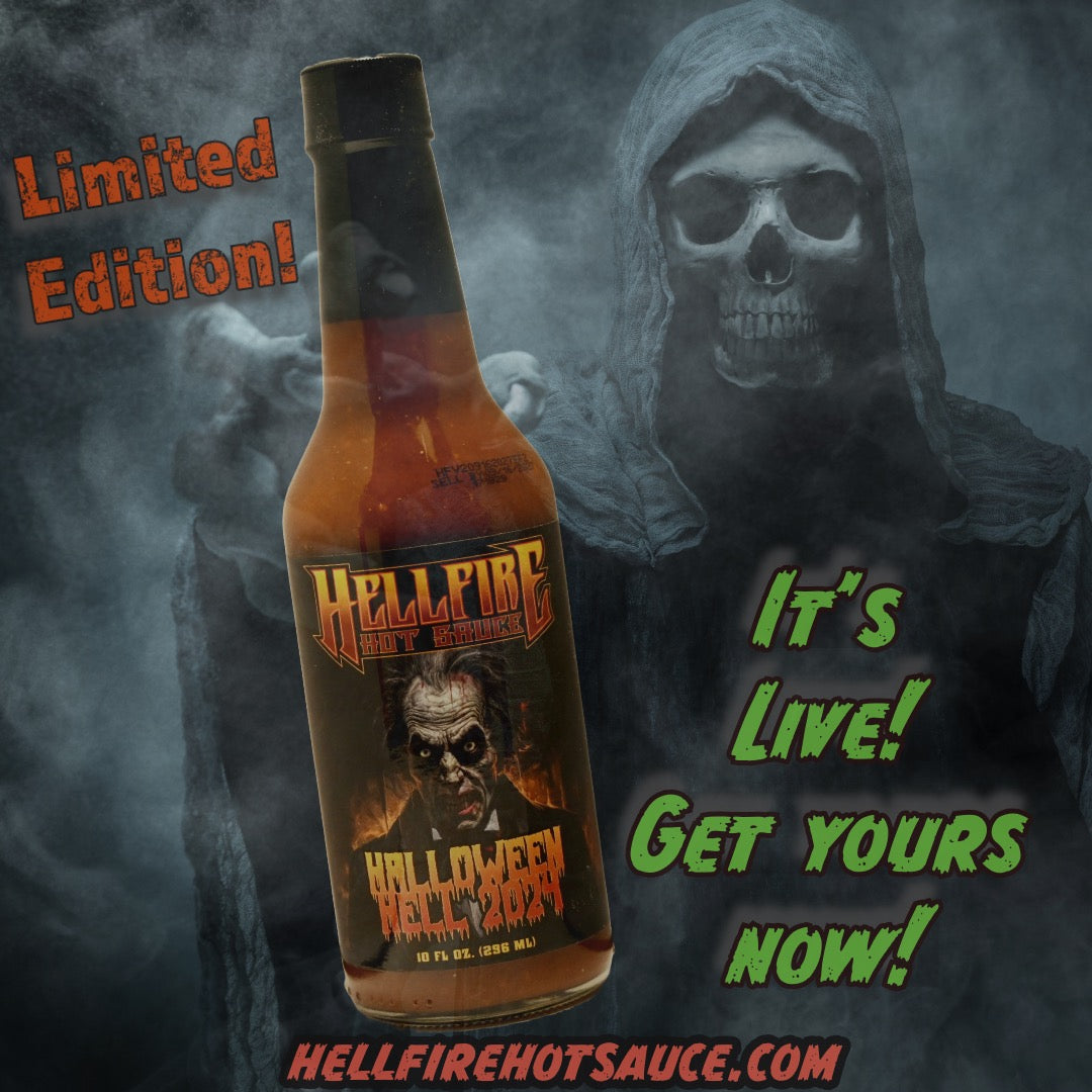ロキソニン。hell scull midnight premium Ⅳ Limited Edition 2024 Halloween Hell Hot Sauce – Hellfire Hot Sauce