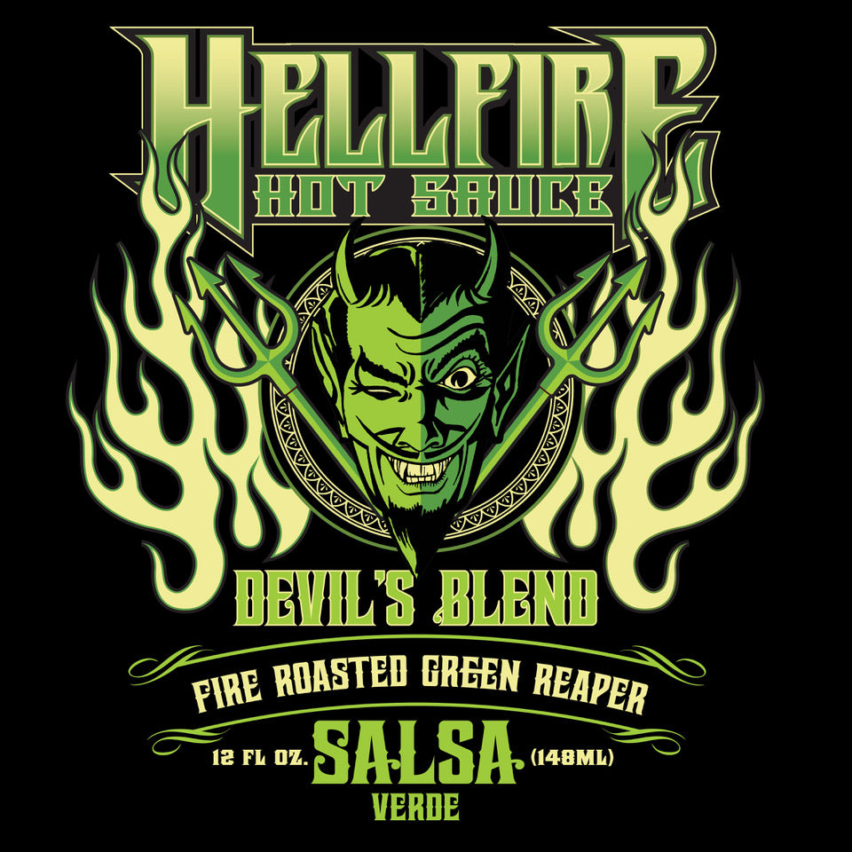 Hellfire Hot Sauce Devil's Blend Salsa