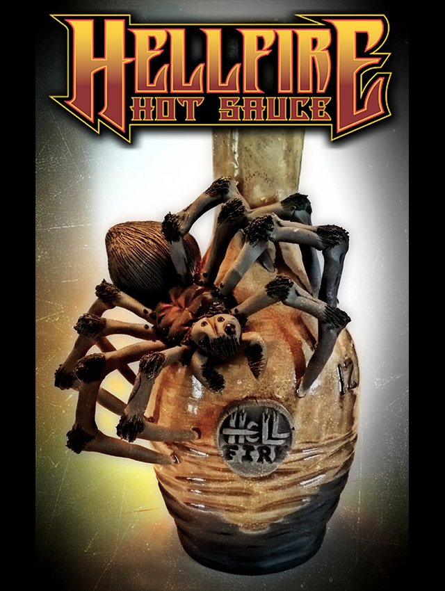 2016 HALLOWEEN HELL ART BOTTLE!!!! - 2016 HALLOWEEN HELL ART BOTTLE!!!! - Hellfire Hot Sauce