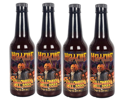 2022 Halloween Hell 4 pack (Limited Time Offer) - 2022 Halloween Hell 4 pack (Limited Time Offer) - Hellfire Hot Sauce