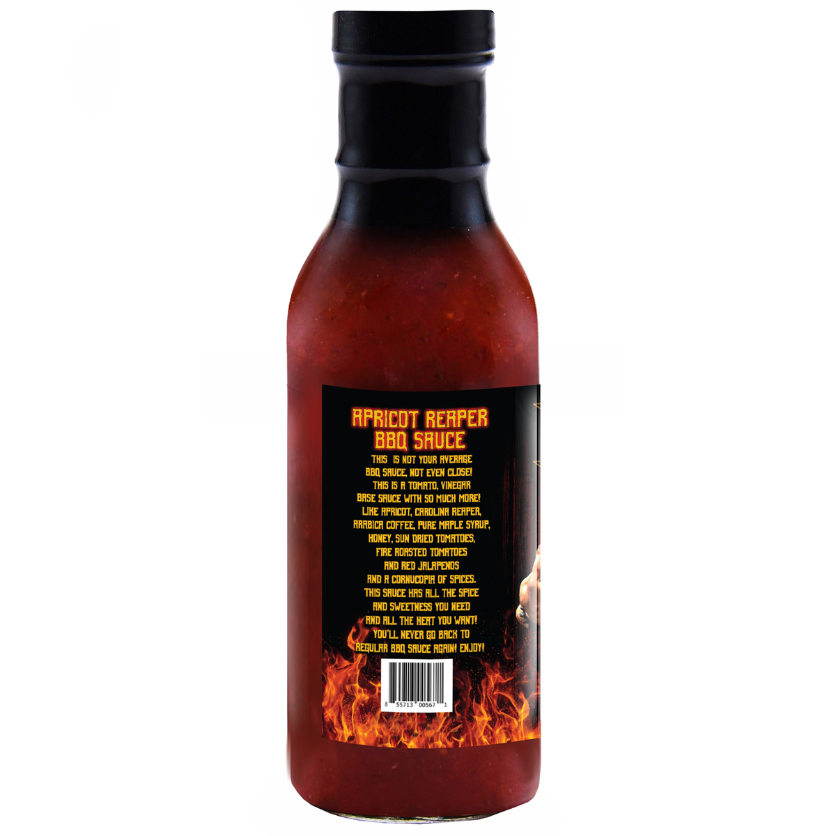 Apricot Reaper - Not Your Mama's BBQ Hot Sauce (12oz) – Hellfire
