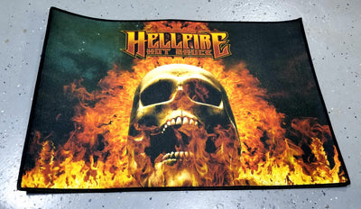 Custom Hellfire Hot Sauce Floor Mat - Custom Hellfire Hot Sauce Floor Mat - Hellfire Hot Sauce
