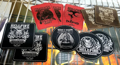 Official Hellfire Hot Sauce Patches - Official Hellfire Hot Sauce Patches - Hellfire Hot Sauce