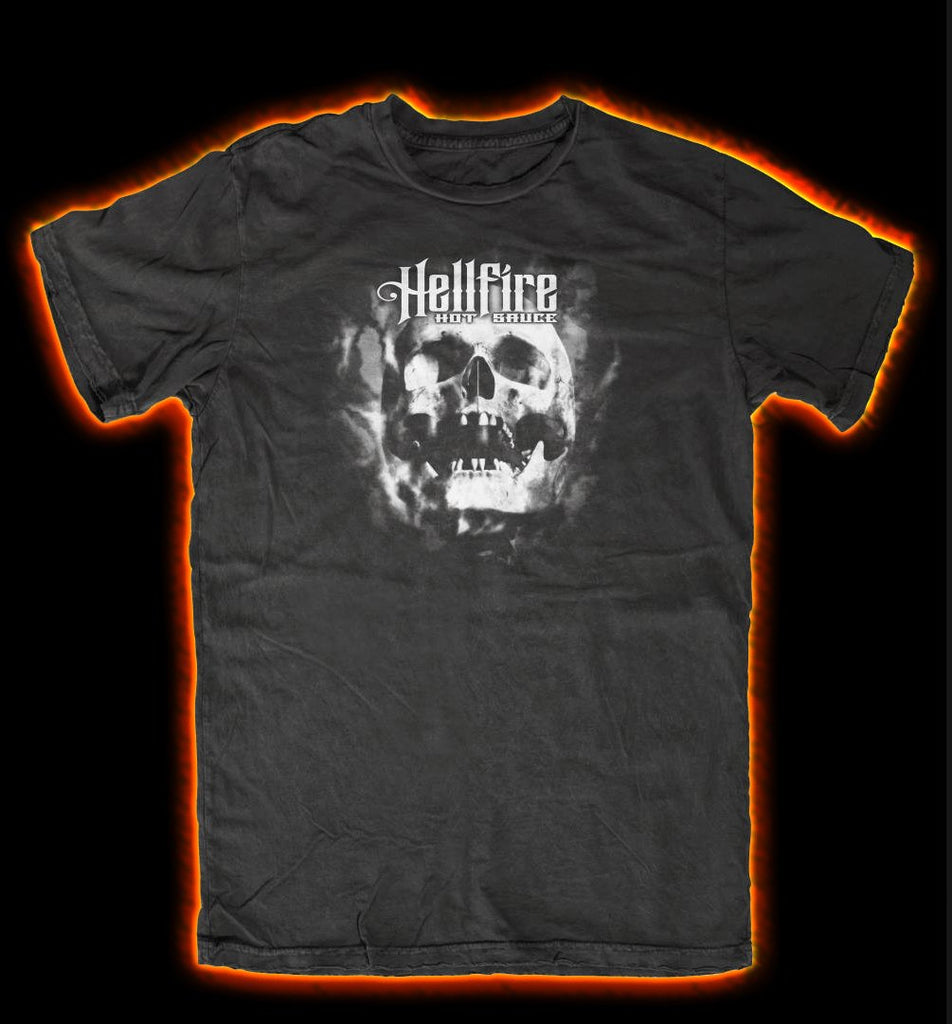 Hellfire Smokin Skull Shirt(Limited Edition) - Hellfire Smokin Skull Shirt(Limited Edition) - Hellfire Hot Sauce