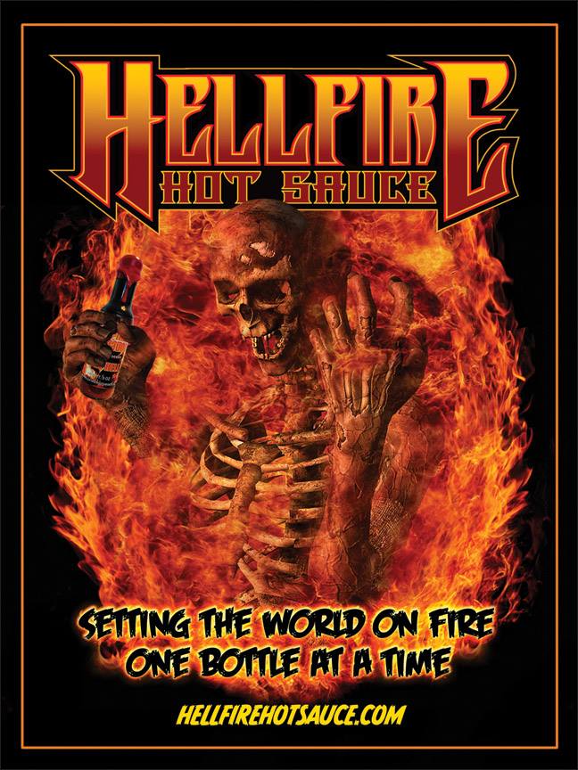 World on Fire Poster - World on Fire Poster - Hellfire Hot Sauce