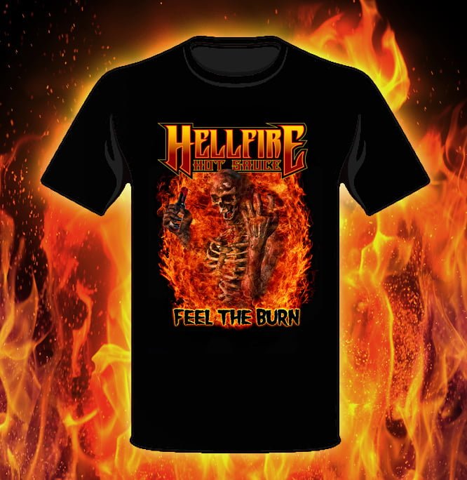 Can't Escape the Heat! T Shirt - Can't Escape the Heat! T Shirt - Hellfire Hot Sauce