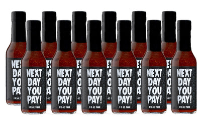 Next Day You Pay! 12 Pack Case - Next Day You Pay! 12 Pack Case - Hellfire Hot Sauce