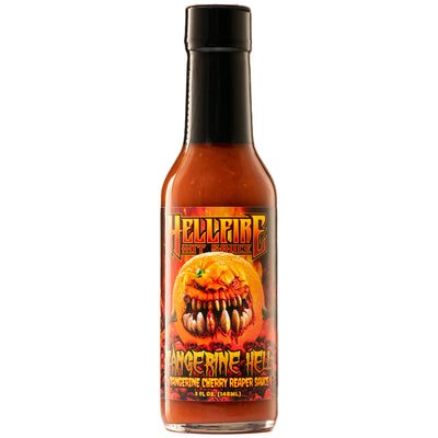 Hellfire Hot Sauce Tangerine Hell Hot Sauce - Single Bottle - Hellfire Hot Sauce