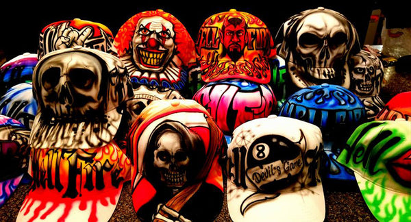 demonic snapback hats