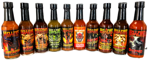 No one has More Hot Sauce Gift Options than Hellfire Hot Sauce!