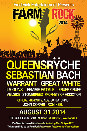 Farm Rock 2014 flyer