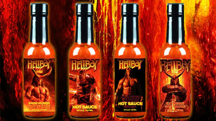 Official Hellboy Hot Sauce Collection