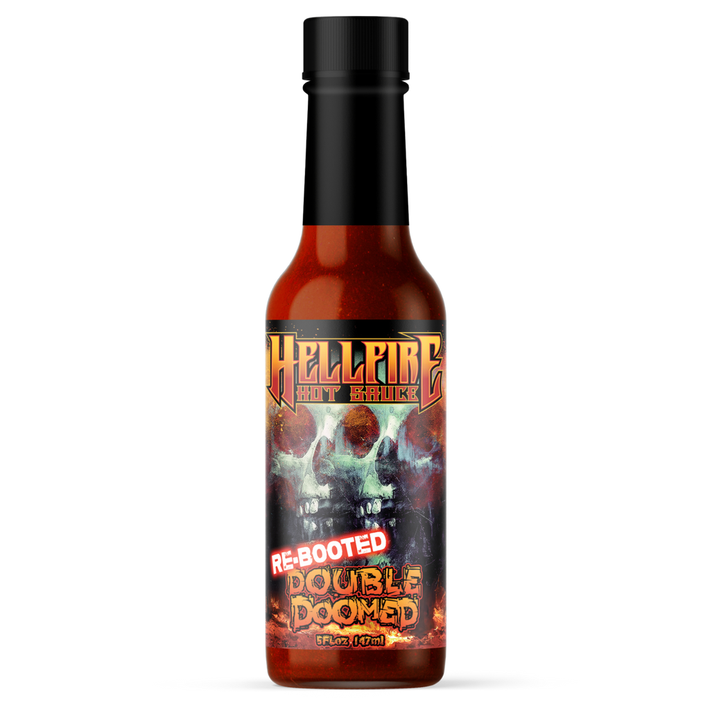 NEW! Double Doomed Rebooted! Hot Sauce Extreme Heat! Hellfire's Hottest Sauce!