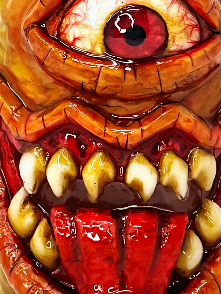 2025 Hellfire Christmas Krampus LE Moldy Art Bottle!