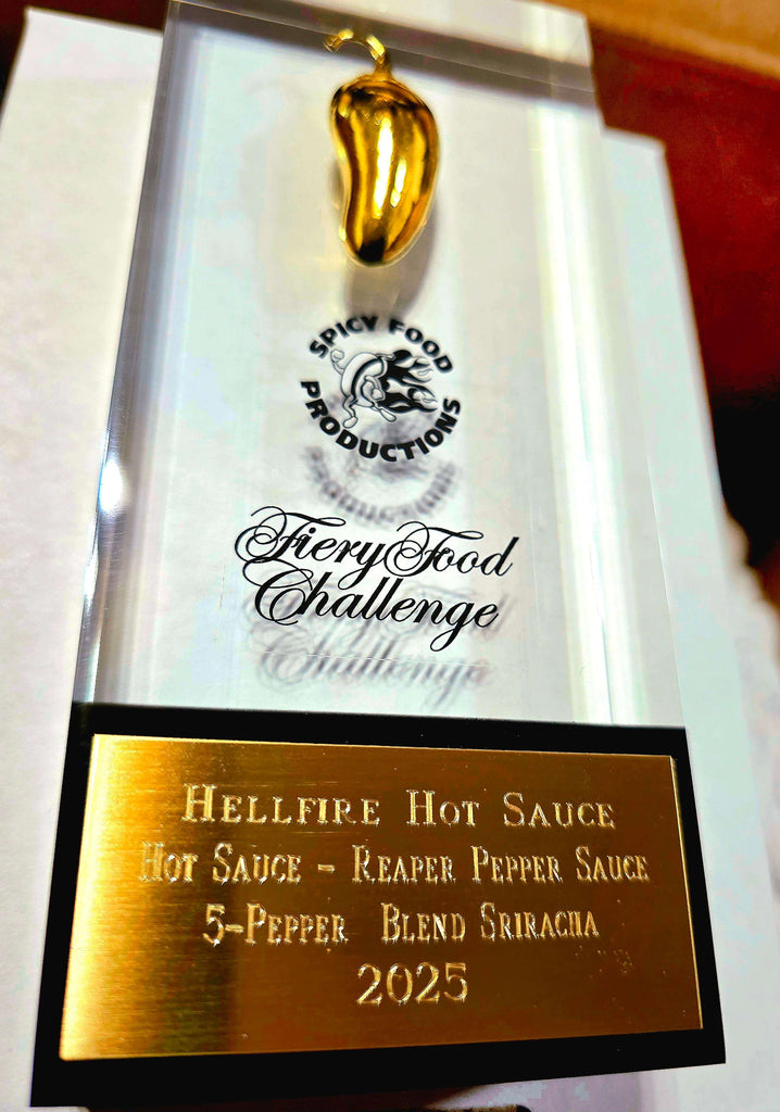 2025 Golden Chile Award Winner Gift Pack! – Hellfire Hot Sauce