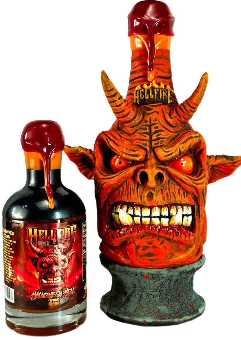 2025 Hellfire Halloween Hell “Demon” Art Bottle by Jon May