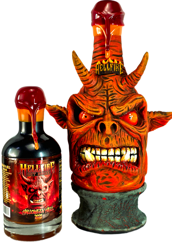 2025 Hellfire Halloween Hell “Demon” Art Bottle by Jon May