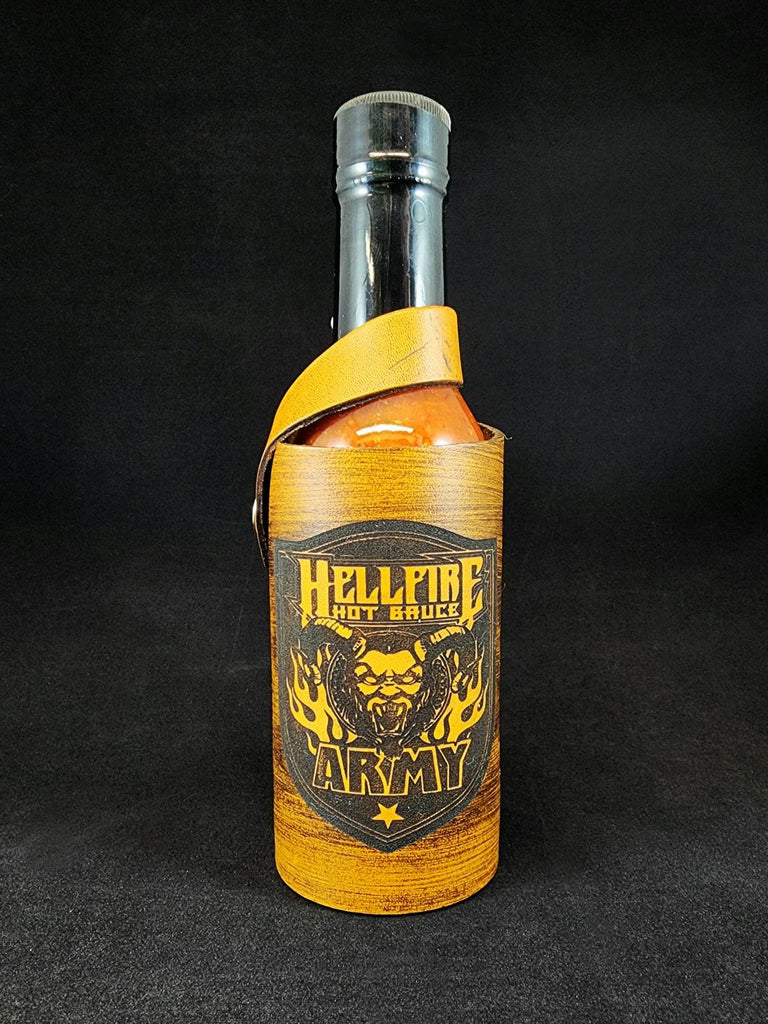 Hellfire Army Gold Hot Sauce Holder (Limited Edition)