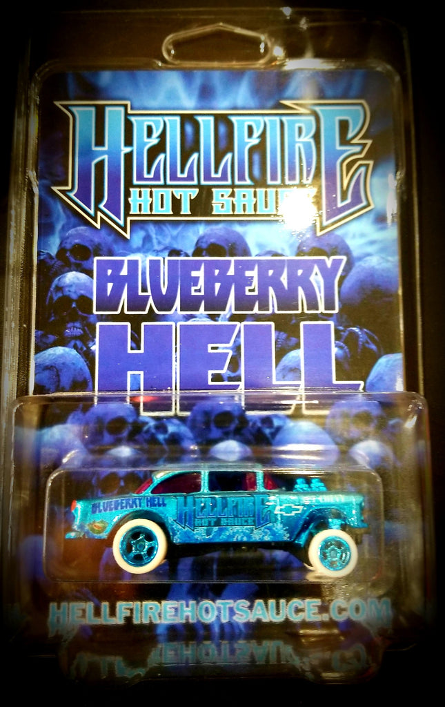 Very Limited Edition Custom Made Hellfire "Blueberry Hell" Diecast Car