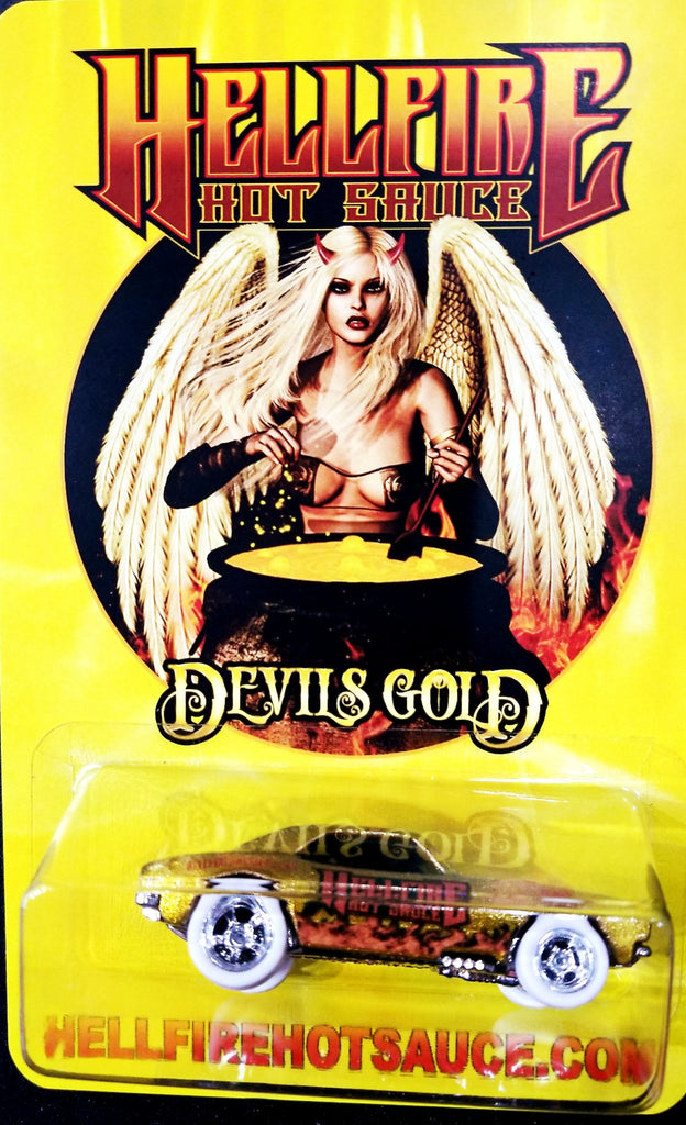 Very Limited Edition Custom Made Hellfire "Devil's Gold" Diecast Car