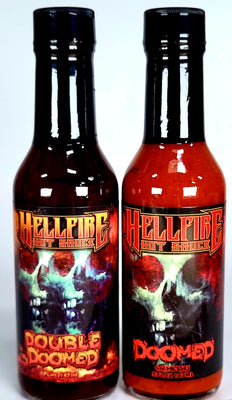 Doomed Two Pack! WRONG ONE - Doomed Two Pack! WRONG ONE - Hellfire Hot Sauce