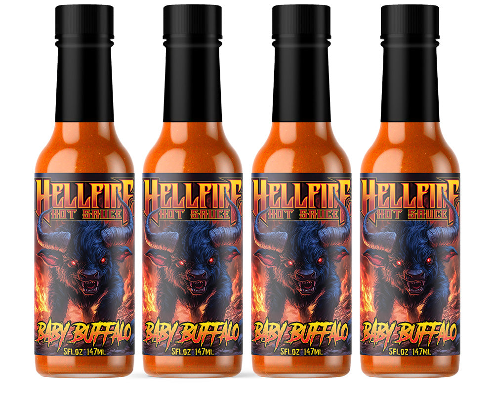 Hellfire Baby Buffalo Hot Sauce New!