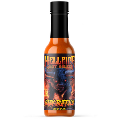 Hellfire Baby Buffalo Hot Sauce New!