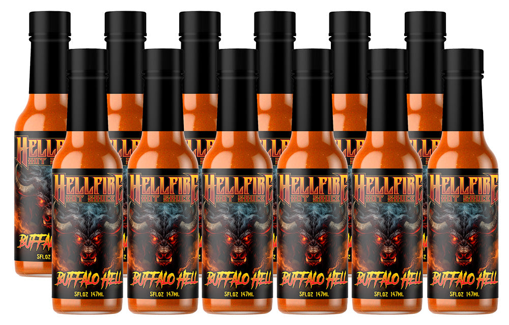 NEW! Hellfire Buffalo Hell 12 Pack Case