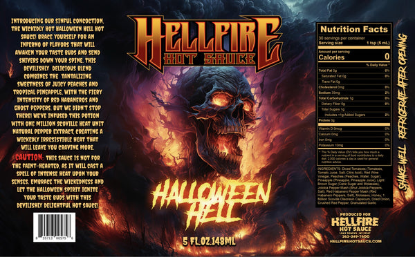 Hellfire Halloween Hell Limited Edition 2023 Hot Sauce – Hellfire Hot Sauce
