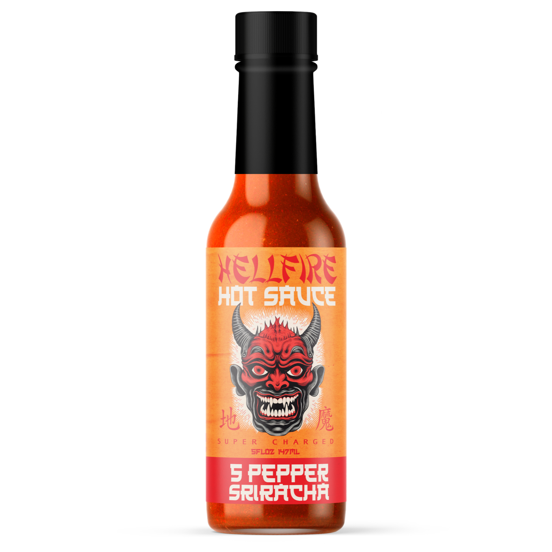 Hot sauce ポラロイド チソン 公式 NEW! Hellfire 5-Pepper Blend Sriracha Sauce 5oz bottle – Hellfire