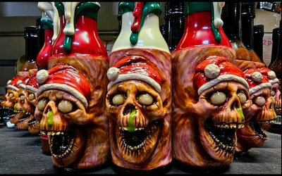 2024 Hellfire Christmas Art Bottle  Only 24 Available Worldide!