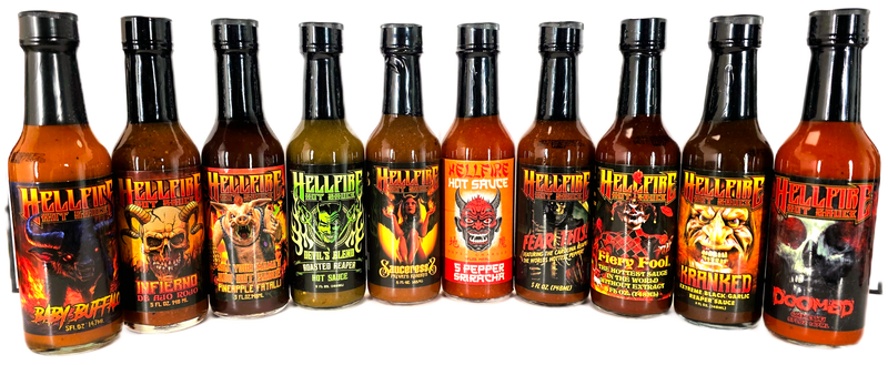 The Ultimate Hellfire Hot Sauce Challenge Gift Pack!