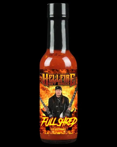 Hellfire Hot Sauce Full Shred