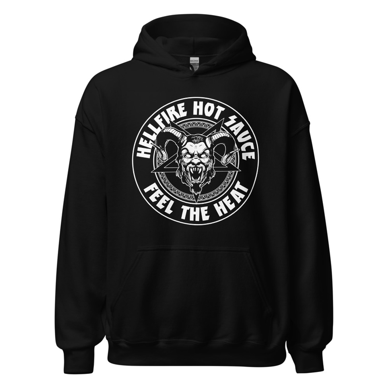 Official Hellfire Hot Sauce Hoodie as seen on "SUPERHOT"  Johnny Scoville