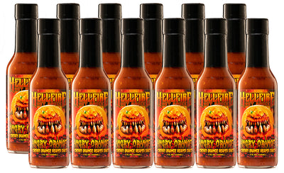 Angry Orange 12 Pack Case - Angry Orange 12 Pack Case - Hellfire Hot Sauce