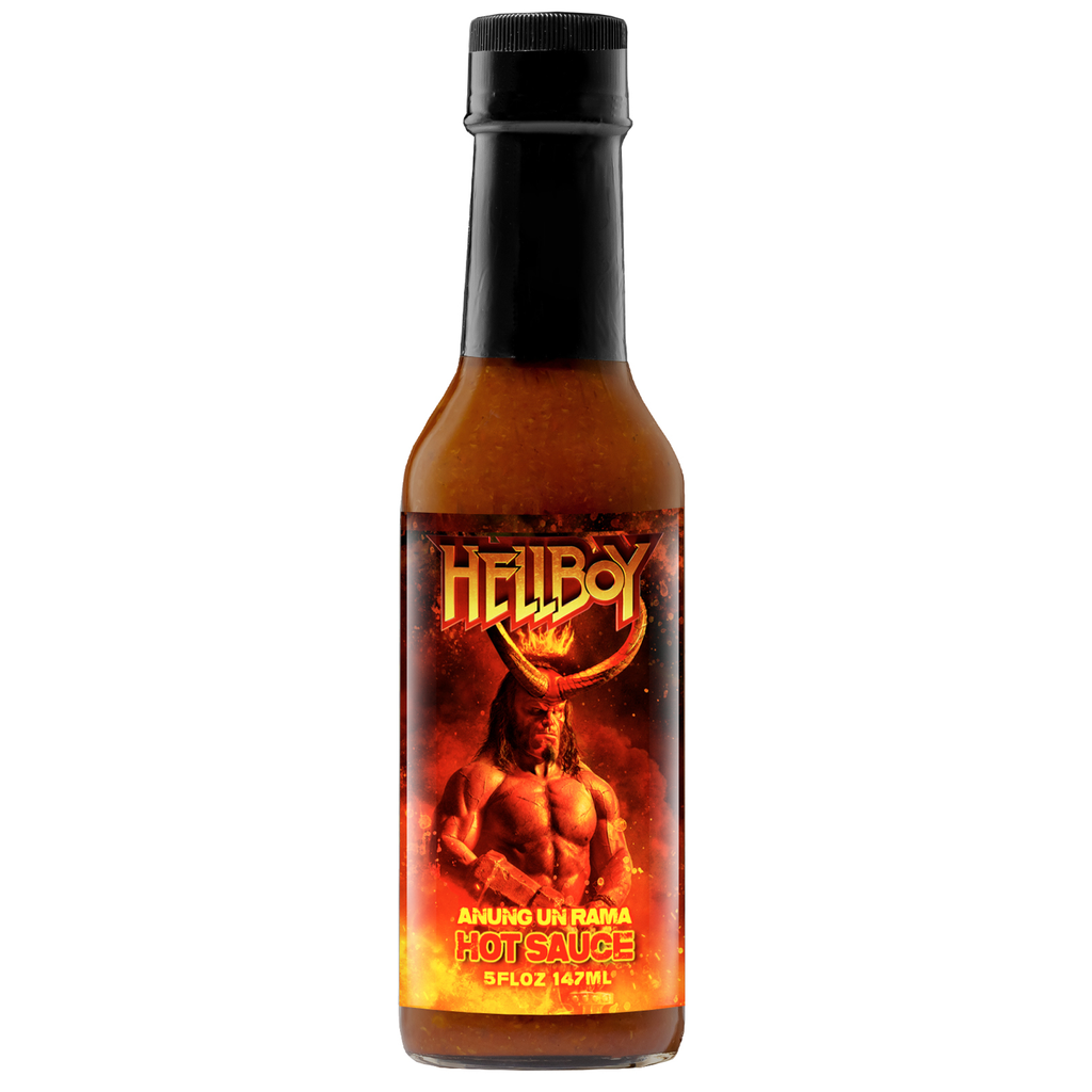Hellfire Hot Sauce HELLBOY ANUNG UN RAMA Hot Sauce