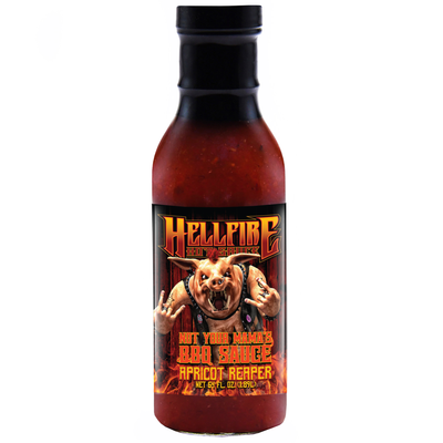 Apricot Reaper - Not Your Mama's BBQ Hot Sauce (12oz) - Apricot Reaper - Not Your Mama's BBQ Hot Sauce (12oz) - Hellfire Hot Sauce