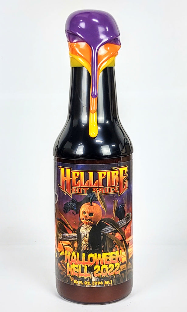 2022 Hellfire Halloween Hell Limited Edition Resin Bottles - 2022 Hellfire Halloween Hell Limited Edition Resin Bottles - Hellfire Hot Sauce