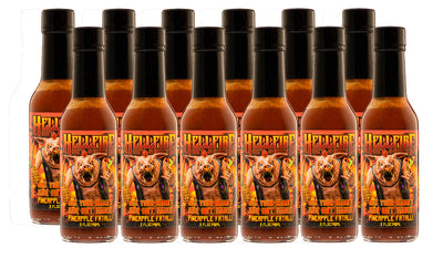 NEW! Pineapple Fatalli - Not Your Mama's BBQ Hot Sauce (12 Pack) - NEW! Pineapple Fatalli - Not Your Mama's BBQ Hot Sauce (12 Pack) - Hellfire Hot Sauce