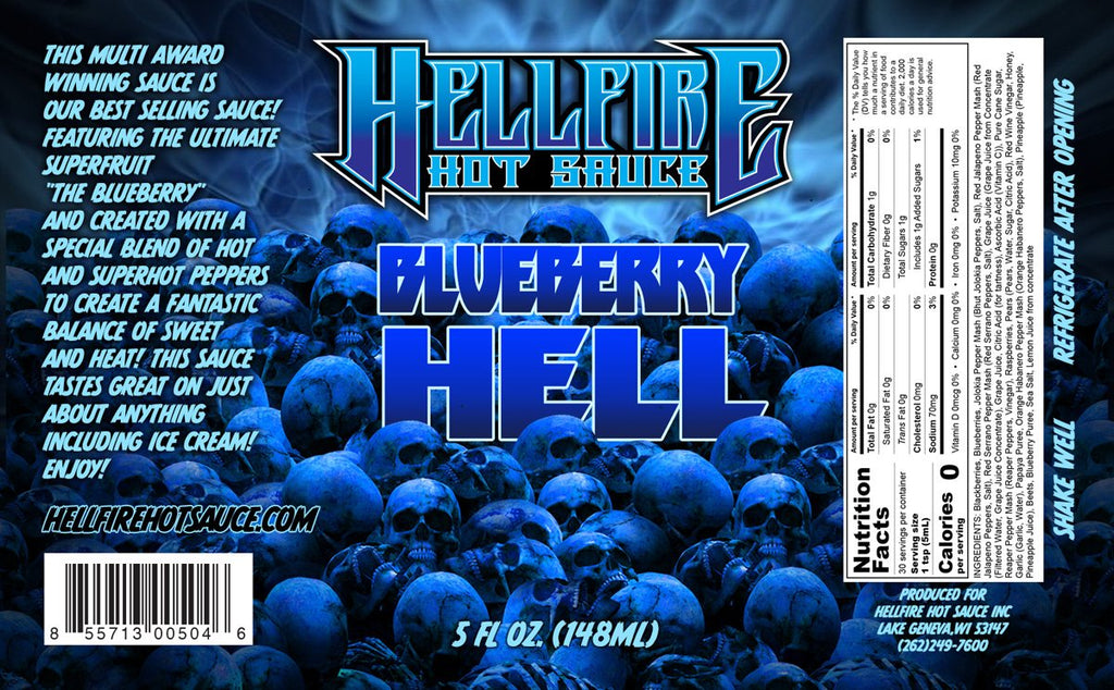 Blueberry & Habanero Hot Sauce -  Hong Kong