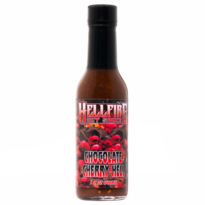 Chocolate Cherry Hell - Gourmet Dessert Hot Sauce - Single Bottle - Hellfire Hot Sauce