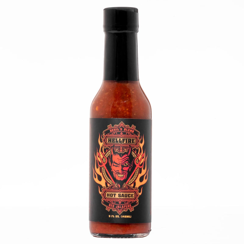 Devil’s Blend - Red Jalapeño Hot Sauce - Single Bottle - Hellfire Hot Sauce