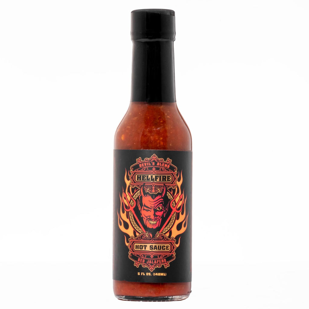 Devil’s Blend - Red Jalapeño Hot Sauce - Single Bottle - Hellfire Hot Sauce