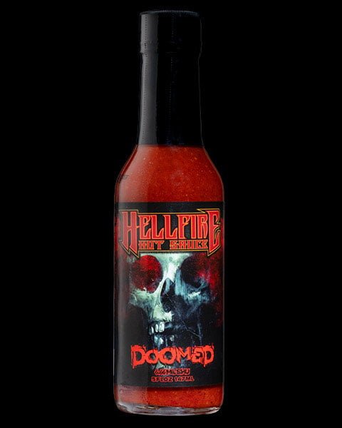 DOOMED - The World's Hottest Sauce at 6.66 million SHU! – Hellfire Hot Sauce