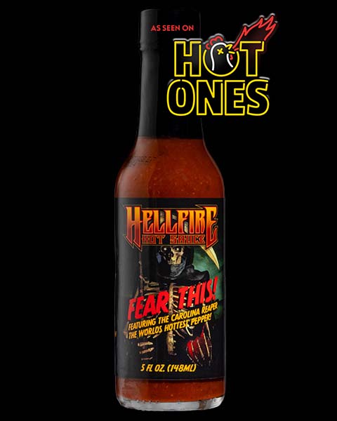 Hellfire Fear This Sauce - Sauce Piquante Hot Ones