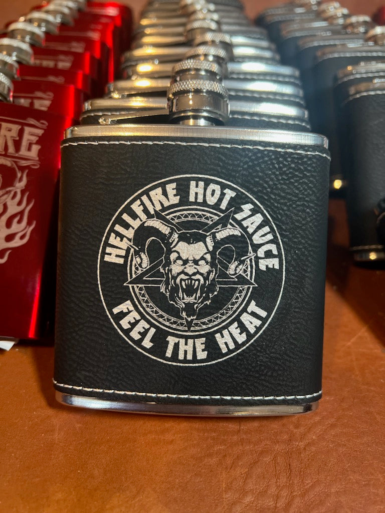 Official Hellfire Hot Sauce Flask – Hellfire Hot Sauce